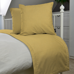 Carica l&#39;immagine nel visualizzatore di Gallery, McAlister Textiles Capri Ochre Yellow Bed Runners Throws and Runners 
