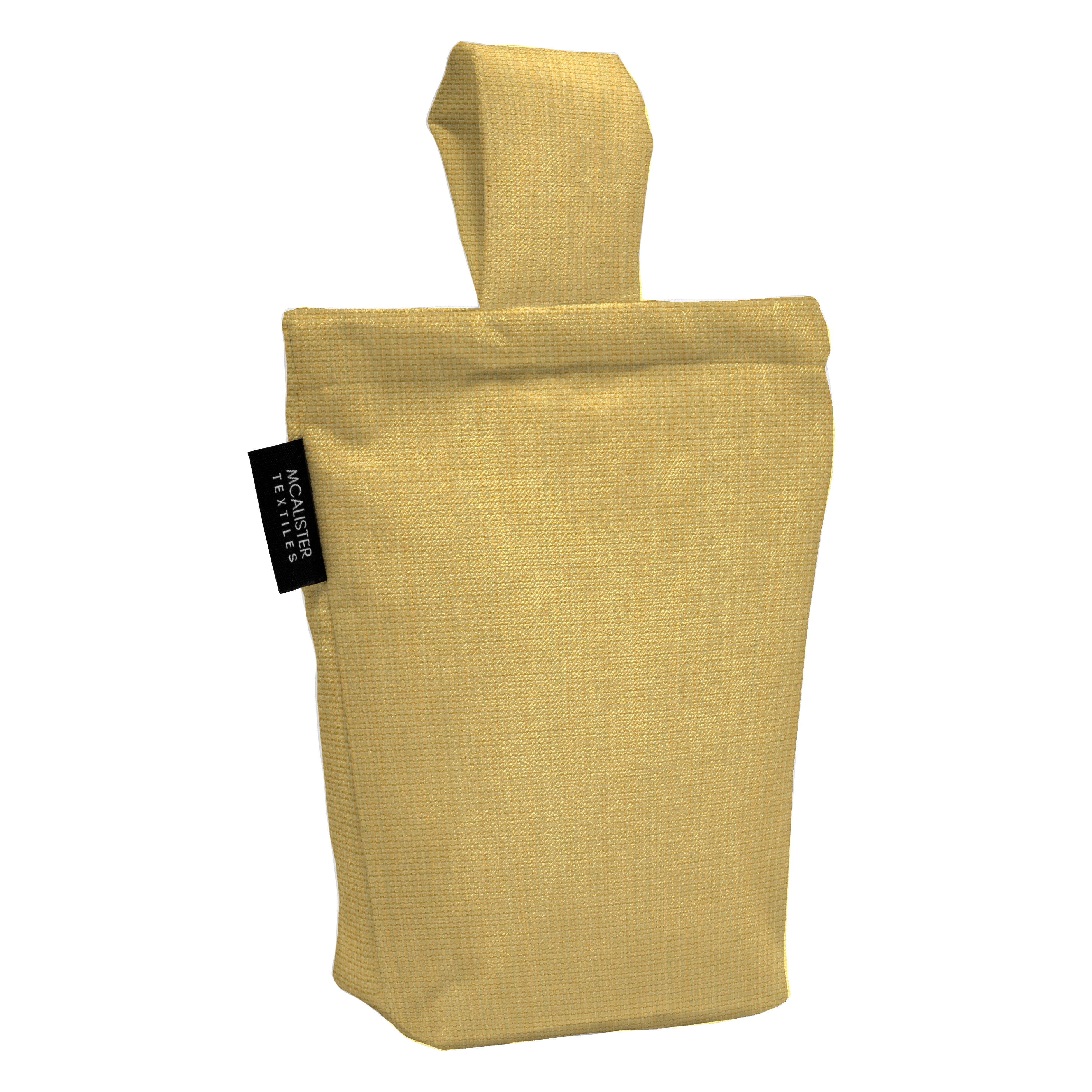 McAlister Textiles Capri Ochre Yellow Doorstop Doorstops 