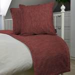 Carica l&#39;immagine nel visualizzatore di Gallery, McAlister Textiles Capri Red Bed Runners Throws and Runners 
