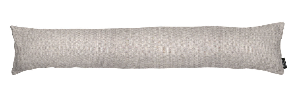 McAlister Textiles Capri Soft Grey Draught Excluders Draught Excluders 