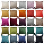 Carica l&#39;immagine nel visualizzatore di Gallery, McAlister Textiles Matt Mocha Velvet Modern Look Plain Cushion Cushions and Covers 
