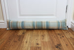 Carica l&#39;immagine nel visualizzatore di Gallery, McAlister Textiles Heritage Duck Egg Blue Tartan Draught Excluder Draught Excluders 
