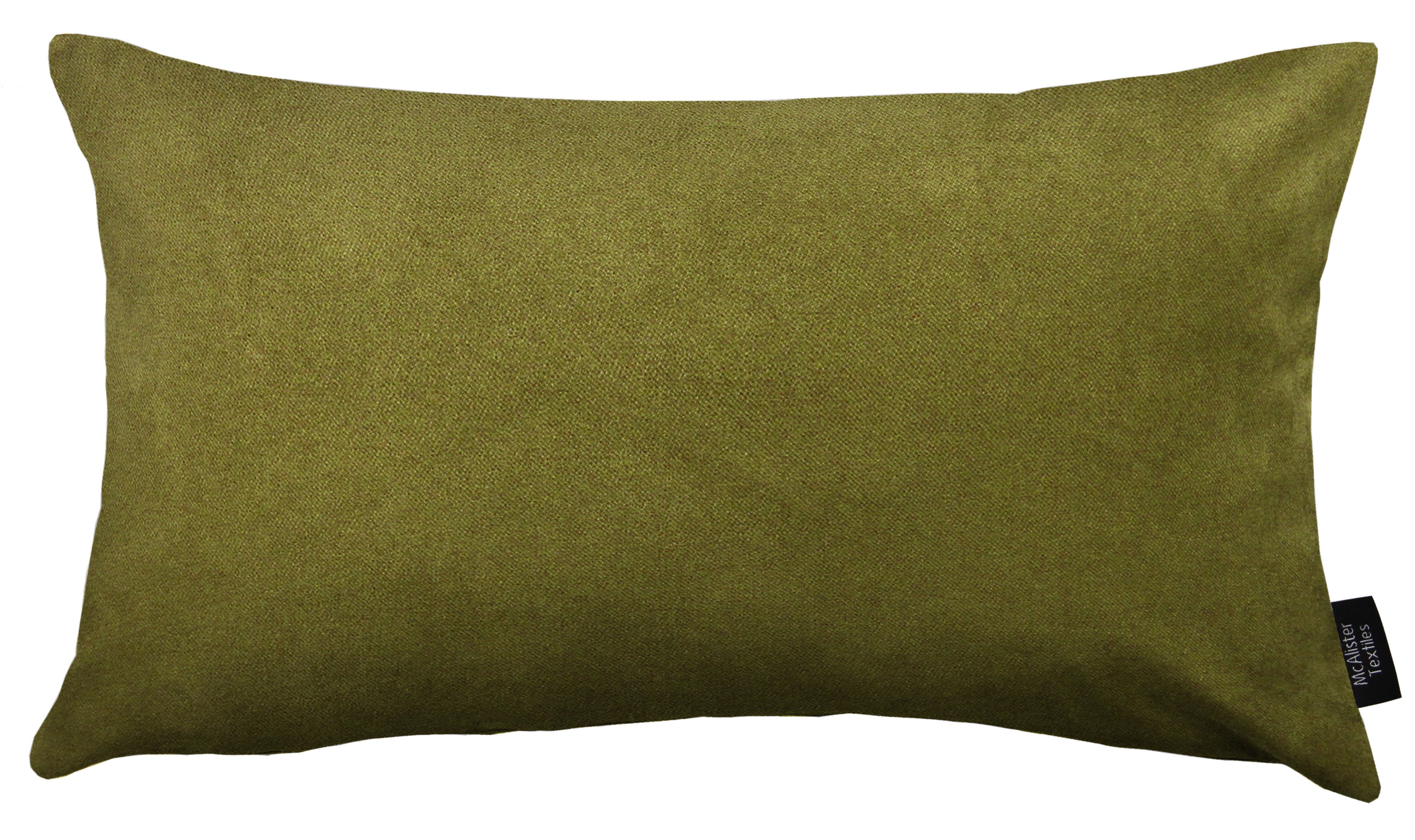 McAlister Textiles Matt Lime Green Velvet Modern Look Plain Cushion Cushions and Covers 