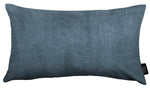 Carica l&#39;immagine nel visualizzatore di Gallery, McAlister Textiles Matt Petrol Blue Velvet Modern Look Plain Cushion Cushions and Covers 
