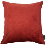 Carica l&#39;immagine nel visualizzatore di Gallery, McAlister Textiles Matt Rust Red Velvet Modern Look Plain Cushion Cushions and Covers 
