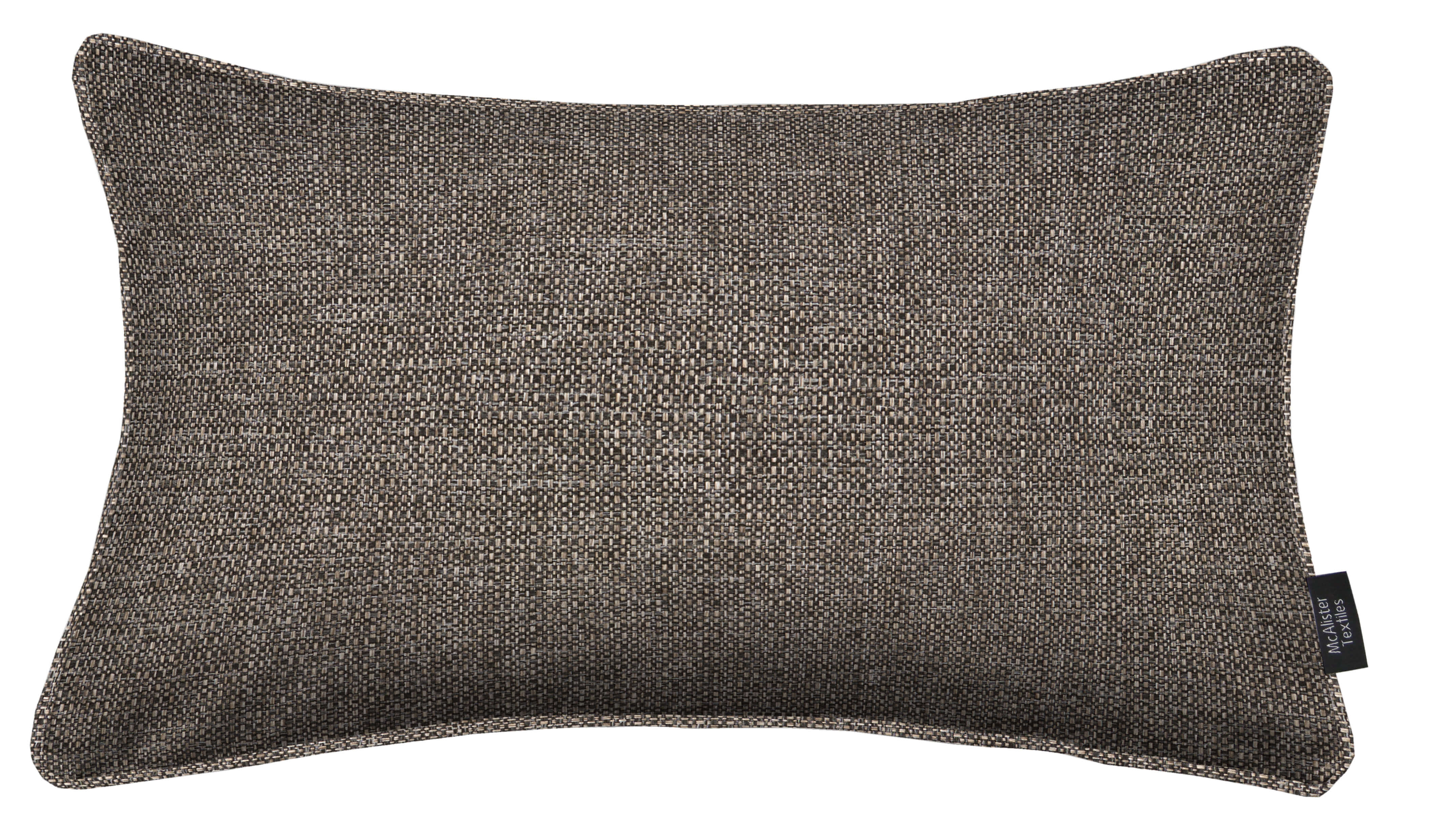 McAlister Textiles Roma Charcoal Grey Piped Cushion Cushions and Covers 