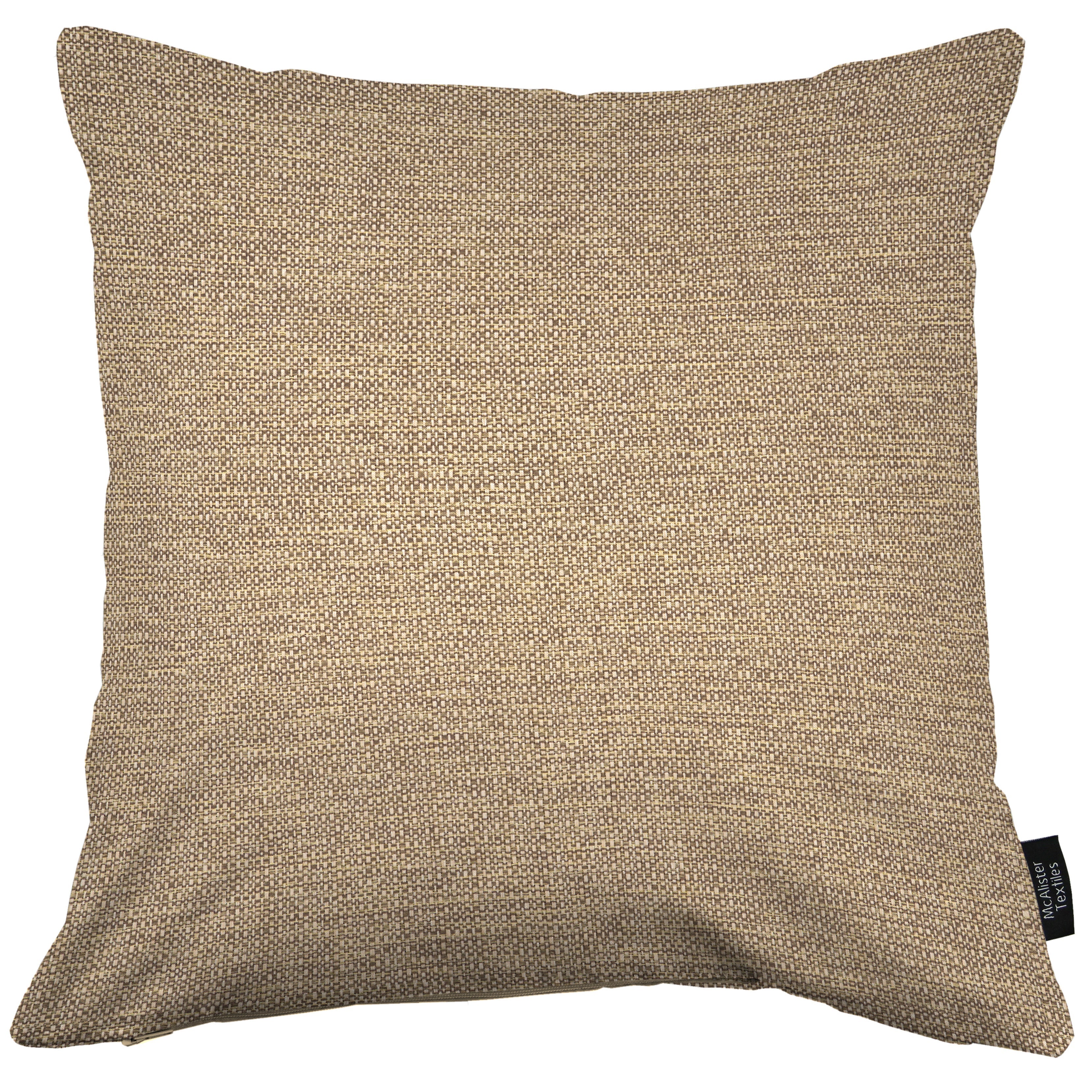 McAlister Textiles Roma Mocha Woven Cushion Cushions and Covers 