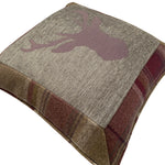 Carica l&#39;immagine nel visualizzatore di Gallery, McAlister Textiles Stag Purple + Green Tartan Cushion Cushions and Covers 
