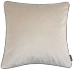 Carica l&#39;immagine nel visualizzatore di Gallery, McAlister Textiles Matt Champagne Gold Velvet 43cm x 43cm Contrast Piped Cushion Sets Cushions and Covers 
