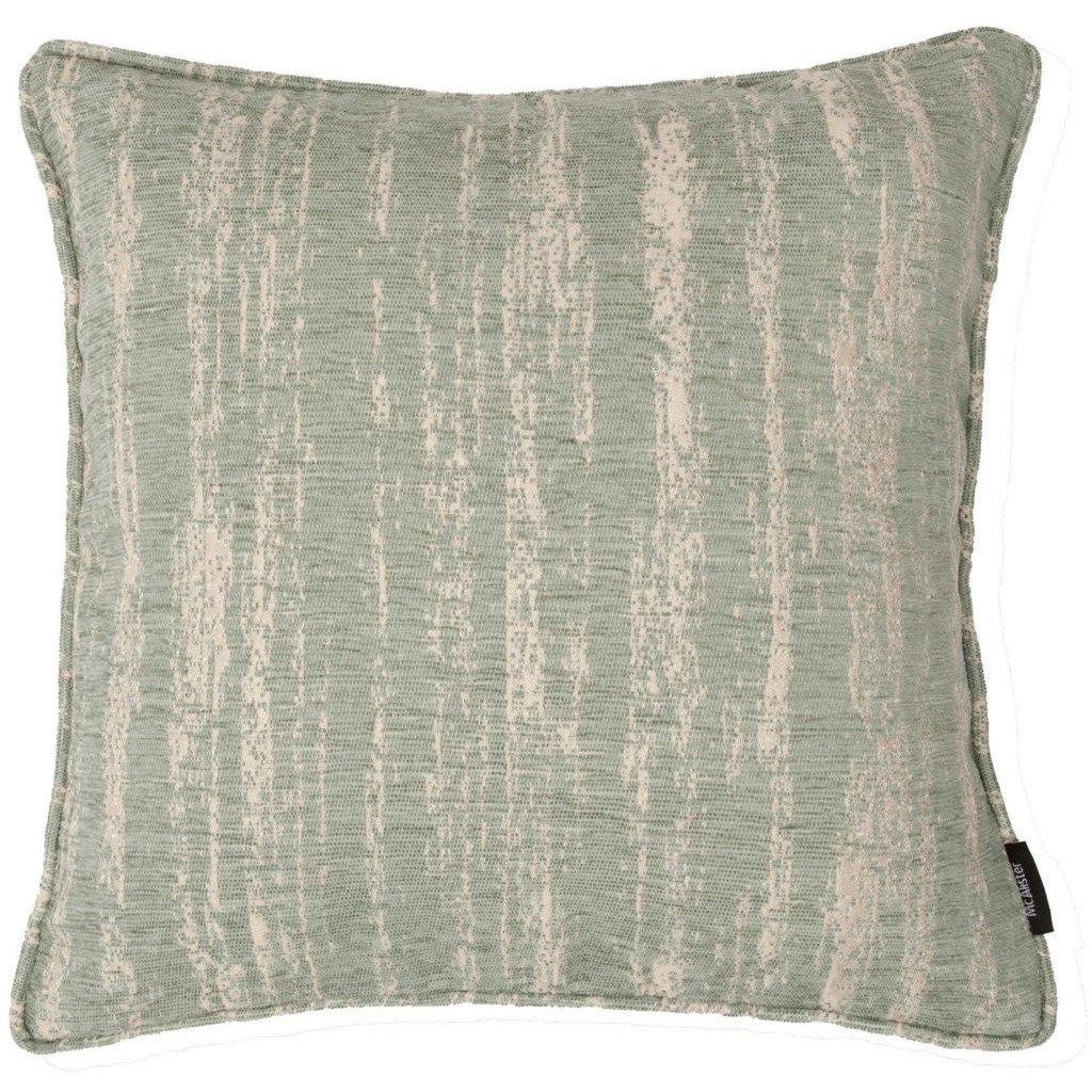 McAlister Textiles Textured Chenille Duck Egg Blue Cushion Cushions and Covers Cover Only 43cm x 43cm 