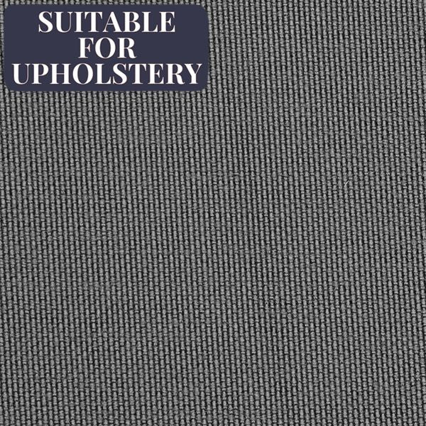 McAlister Textiles Sorrento Plain Grey Outdoor Fabric Fabrics 1 Metre 
