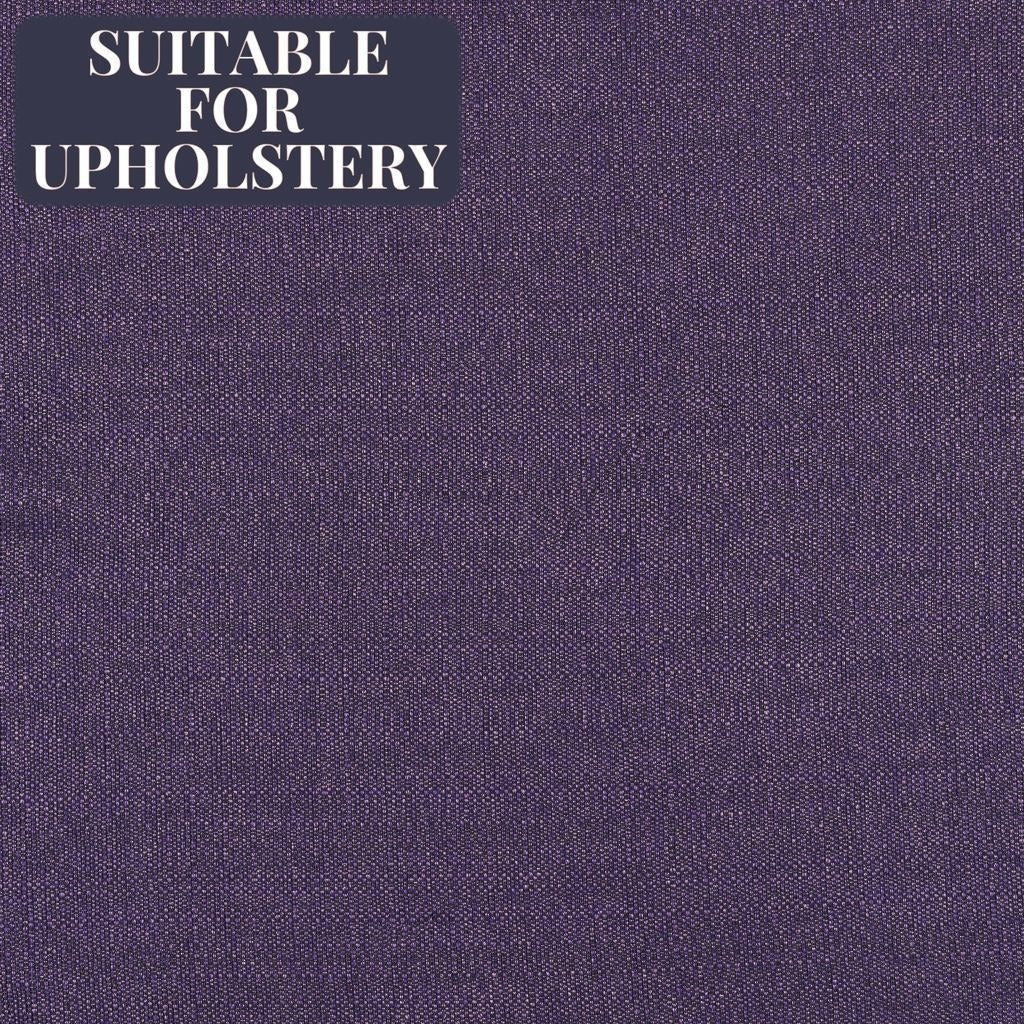 McAlister Textiles Savannah Aubergine Purple Fabric Fabrics 