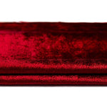 Carica l&#39;immagine nel visualizzatore di Gallery, McAlister Textiles Crushed Velvet Wine Red Fabric Fabrics 
