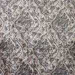 Carica l&#39;immagine nel visualizzatore di Gallery, McAlister Textiles Renaissance Charcoal Grey Printed Velvet Fabric Fabrics 
