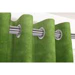 Carica l&#39;immagine nel visualizzatore di Gallery, McAlister Textiles Matt Fern Green Velvet Curtains Tailored Curtains 
