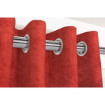 Carica l&#39;immagine nel visualizzatore di Gallery, McAlister Textiles Matt Rust Red Orange Velvet Curtains Tailored Curtains 
