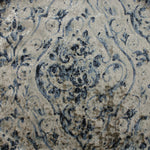 Carica l&#39;immagine nel visualizzatore di Gallery, McAlister Textiles Renaissance Navy Blue Printed Velvet Fabric Fabrics 
