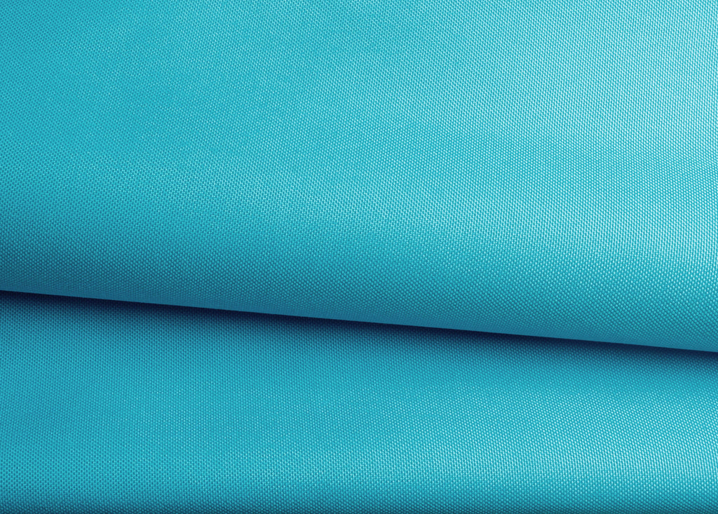 McAlister Textiles Sorrento Plain Aqua Blue Outdoor Fabric Fabrics 