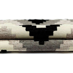 Carica l&#39;immagine nel visualizzatore di Gallery, McAlister Textiles Navajo Black + Grey Striped Fabric Fabrics 
