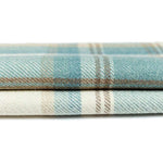 Carica l&#39;immagine nel visualizzatore di Gallery, McAlister Textiles Heritage Tartan Duck Egg Blue Curtain Fabric Fabrics 

