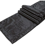 Carica l&#39;immagine nel visualizzatore di Gallery, McAlister Textiles Crushed Velvet Black Fabric Fabrics 
