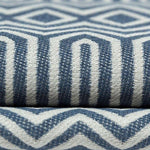 Carica l&#39;immagine nel visualizzatore di Gallery, McAlister Textiles Colorado Geometric Blue Fabric Fabrics 
