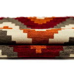 Carica l&#39;immagine nel visualizzatore di Gallery, McAlister Textiles Navajo Red + Burnt Orange Striped Fabric Fabrics 
