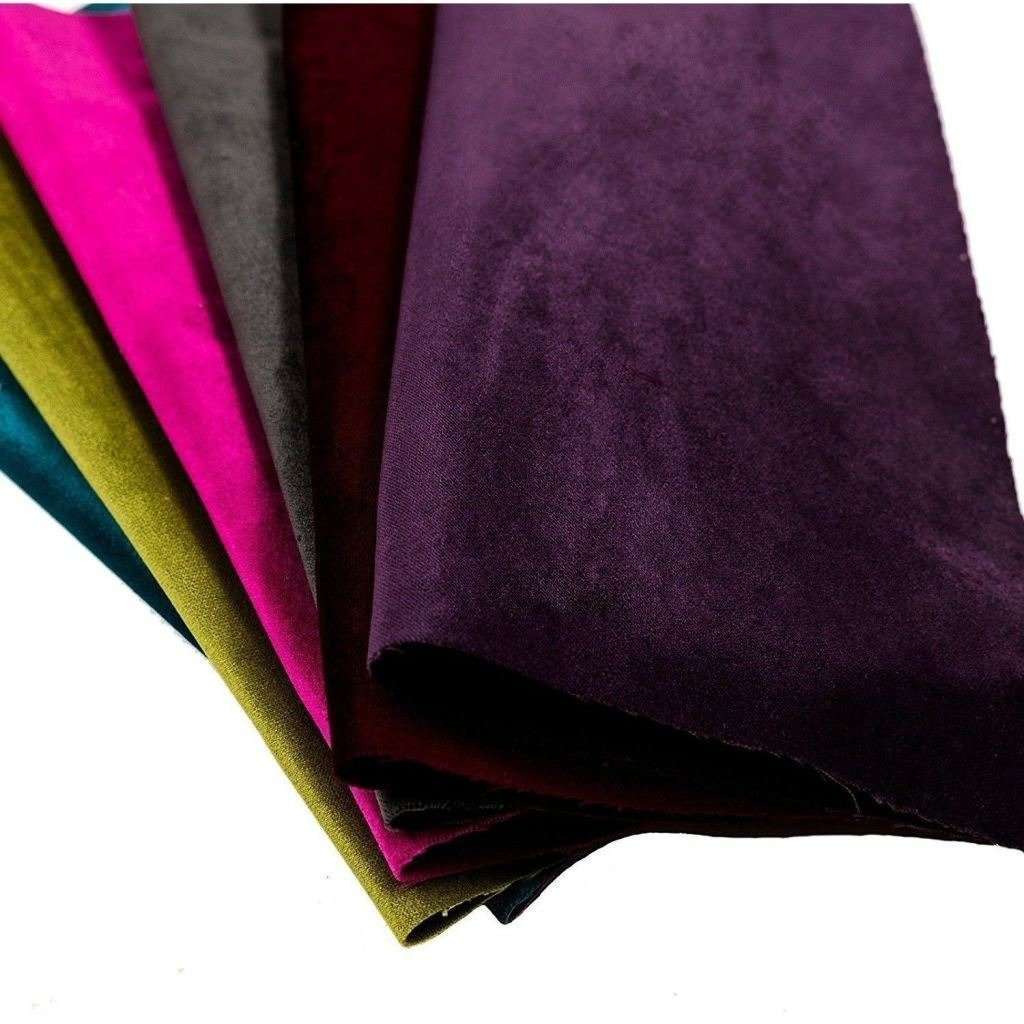McAlister Textiles Matt Caramel Gold Velvet Fabric Fabrics 