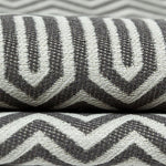 Carica l&#39;immagine nel visualizzatore di Gallery, McAlister Textiles Colorado Geometric Charcoal Grey Fabric Fabrics 
