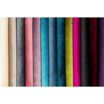 Carica l&#39;immagine nel visualizzatore di Gallery, McAlister Textiles Matt Petrol Blue Velvet Fabric Fabrics 
