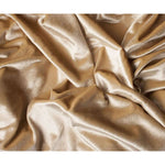 Carica l&#39;immagine nel visualizzatore di Gallery, McAlister Textiles Crushed Velvet Champagne Gold Fabric Fabrics 
