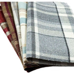 Carica l&#39;immagine nel visualizzatore di Gallery, McAlister Textiles Heritage Tartan Charcoal Grey Curtain Fabric Fabrics 
