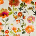 Carica l&#39;immagine nel visualizzatore di Gallery, McAlister Textiles Renoir Floral Orange Velvet Fabric Fabrics 1 Metre 
