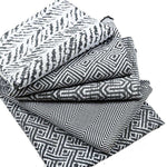 Carica l&#39;immagine nel visualizzatore di Gallery, McAlister Textiles Monterrey Black + White Fabric Fabrics 
