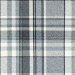 Carica l&#39;immagine nel visualizzatore di Gallery, McAlister Textiles Heritage Tartan Charcoal Grey Curtain Fabric Fabrics 1 Metre 
