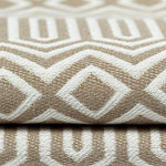 Carica l&#39;immagine nel visualizzatore di Gallery, McAlister Textiles Colorado Geometric Taupe Beige Fabric Fabrics 
