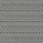 Carica l&#39;immagine nel visualizzatore di Gallery, McAlister Textiles Colorado Geometric Black Fabric Fabrics 1 Metre 

