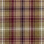 Carica l&#39;immagine nel visualizzatore di Gallery, McAlister Textiles Angus Purple + Green Tartan Check Curtain Fabric Fabrics 

