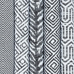 Carica l&#39;immagine nel visualizzatore di Gallery, McAlister Textiles Baja Black + White Fabric Fabrics 

