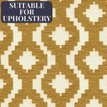 Carica l&#39;immagine nel visualizzatore di Gallery, McAlister Textiles Arizona Geometric Yellow Fabric Fabrics 
