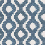 Carica l&#39;immagine nel visualizzatore di Gallery, McAlister Textiles Arizona Geometric Wedgewood Blue Fabric Fabrics 1 Metre 
