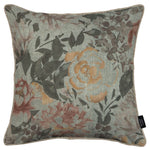 Carica l&#39;immagine nel visualizzatore di Gallery, McAlister Textiles Blooma Green, Pink and Ochre Floral Cushion Cushions and Covers Cover Only 43cm x 43cm 
