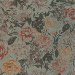 Carica l&#39;immagine nel visualizzatore di Gallery, McAlister Textiles Blooma Green, Pink and Ochre Fabric Fabrics 1 Metre 
