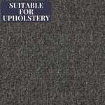 Carica l&#39;immagine nel visualizzatore di Gallery, McAlister Textiles Highlands Rustic Plain Charcoal Grey Fabric Fabrics 1/2 Metre 
