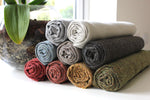 Carica l&#39;immagine nel visualizzatore di Gallery, McAlister Textiles Highlands Rustic Plain Natural Fabric Fabrics 

