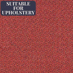 Carica l&#39;immagine nel visualizzatore di Gallery, McAlister Textiles Highlands Rustic Plain Red Fabric Fabrics 1/2 Metre 
