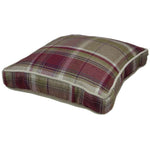 Carica l&#39;immagine nel visualizzatore di Gallery, McAlister Textiles Deluxe Large Tartan Purple + Green Box Cushion 50cm x 50cm x 5cm Box Cushions 
