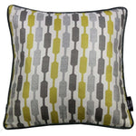 Carica l&#39;immagine nel visualizzatore di Gallery, McAlister Textiles Lotta Ochre Yellow + Grey Cushion Cushions and Covers Cover Only 43cm x 43cm 
