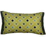 Carica l&#39;immagine nel visualizzatore di Gallery, McAlister Textiles Laila Cotton Print Ochre Yellow Pillow Pillow Cover Only 50cm x 30cm 
