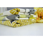 Carica l&#39;immagine nel visualizzatore di Gallery, McAlister Textiles Laila Cotton Ochre Yellow Printed Fabric Fabrics 
